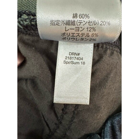 Eddie Bauer Jeans Stretch Curvy Fit Trouser Leg 5 Pocket Dark Blue Size 10 EUC - Picture 9 of 11